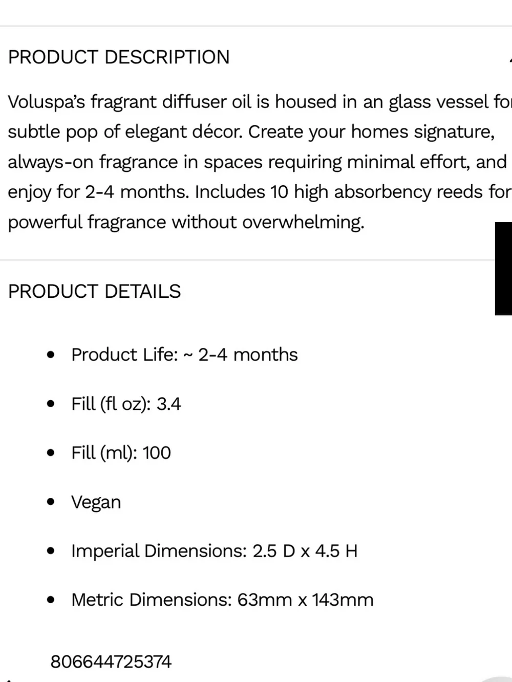 Voluspa California Summers Decorative Jar Candle and Reed diffuser